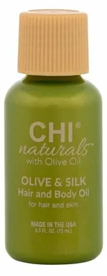 Produktbild von Chi Olive Organics - Olive & Silk Hair And Body Oil 15ml