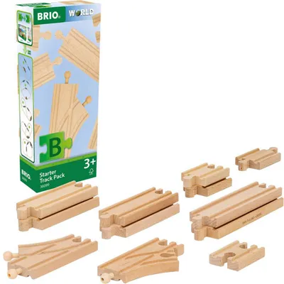 Obrázok produktu pre BRIO Starter Track Pack, Súprava dráhy, 3 rok / roky, Béžová