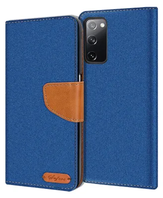 Obrázek produktu pro Kryt mobilního telefonu Samsung Galaxy S20 FE pouzdro Wallet Flip Case Ochranný kryt Fabric Cover