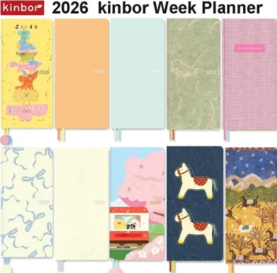 Produktbild von Kinbor Wochenplaner 2026 Pocket Notizbuch Limited
