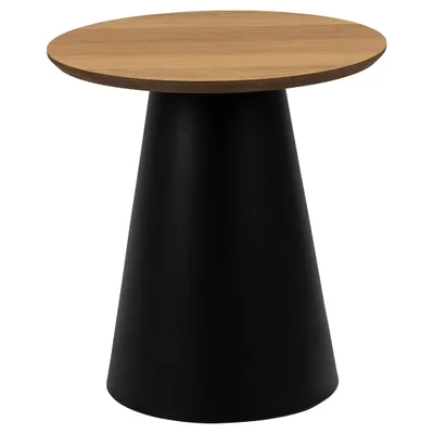 Immagine prodotto di Tavolino Soli Ø45cm decoro rovere.