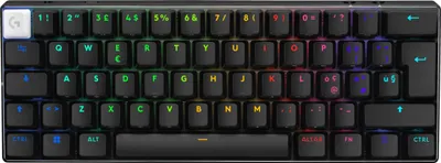 Produktbild von Logitech G PRO X 60 - Verkabelt & Kabellos - USB + RF Wireless + Bluetooth - Mechanischer Switch - QWERT