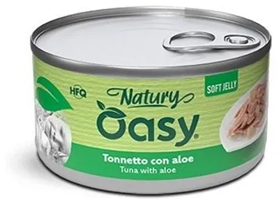 Zdjęcie produktu dla Karma mokra dla kota Oasy Natury Soft Jelly Tuńczyk z Aloesem 150gr