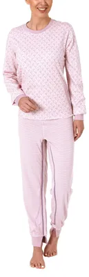 Obrázek produktu pro Dámský kojící overal s dlouhými rukávy, zipem na zádech a nohavicích 291 270 90 102 ; růžová , L