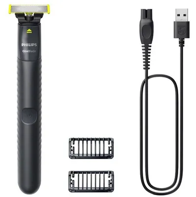 Produktbild von Philips Norelco OneBlade QP1424/10, Folienschaber, Anthrazit, Akku, 30 min, 8 h, 0,5 W