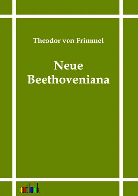 Produktbild von Neue Beethoveniana
