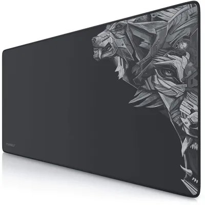 Produktbild von TITANWOLF XXL Speed Gaming Mauspad - 900 x 400mm - XXL Mousepad - Tischunterlage