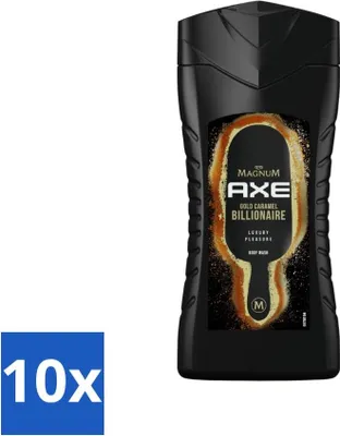 Obrázek produktu pro Axe X Magnum - Sprchový gel - Gold Caramel Billionaire - 250 ml - výhodné balení - 10 kusů