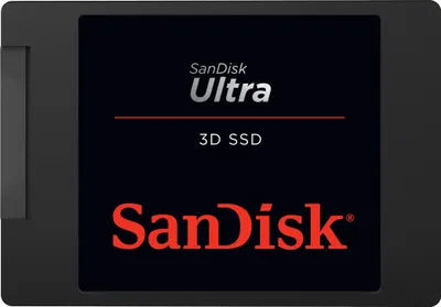 Zdjęcie produktu dla SanDisk Ultra 3D, 2 TB, 2.5", 560 MB/s, 6 Gbit/s