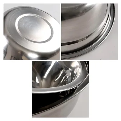 Produktbild von Salatschüssel Set, Edelstahl, 6 Stück