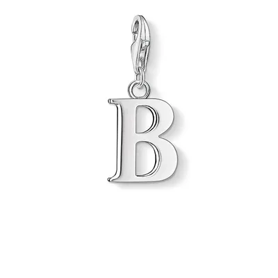 Produktbild von Thomas Sabo 0176-001-12 Charm-Anhänger Buchstabe B Sterling-Silber