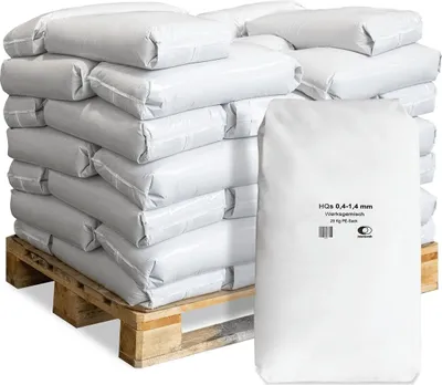 Produktbild von Galamio Quarzsand 0,4 - 1,4 mm 25kg x 40 Sack 1000kg Palette