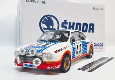 Obrázok produktu pre Škoda 130 RS č.49 V.Blahna/L.Hlávka Rally Monte Carlo Fox18 1:18