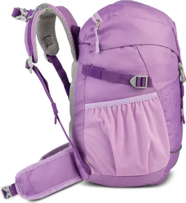 Immagine prodotto di Fabrizio zaino bambini con chiusura a clip in poliestere riciclato viola ORI222V