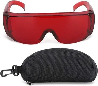 Immagine prodotto di Occhiali protettivi con filtro laser, accessorio industriale, filtro per luce rossa