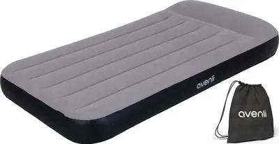 Produktbild von Avenli Luftmatratze selbstaufblasend, Luftbett 191 x 99 x 30 cm, Gästebett mit eingebauter Pumpe für 1 Person