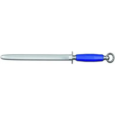 Image de Ambrogio Sanelli - Supra - Professional Line en acier Nitro-B - Fusil ovale chromé à grain fin, 30 cm