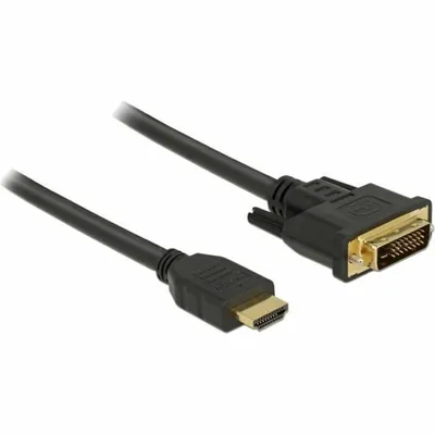 Produktbild von HDMI zu DVI 24+1 Kabel bidirektional 5 m Delock