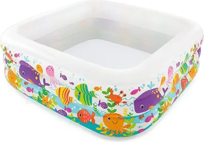 Immagine prodotto di Piscina gonfiabile acquario 159 x 159 x 50 cm INTEX 57471