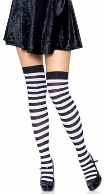 Obrázek produktu pro Leg Avenue 6005_00722, Černá, Bílá, One Size, 1 kusů