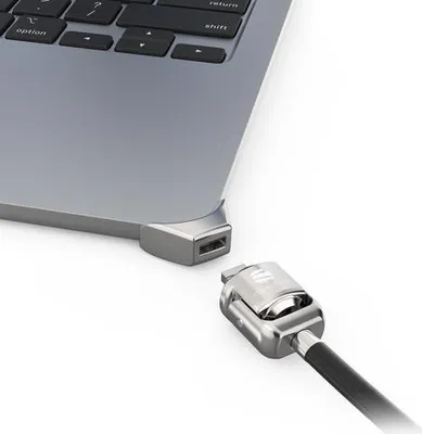 Produktbild von Compulocks Ledge adapter for MacBook Air 15" M2 and M3 with Keyed Cable Lock - Sicherheitskit - Schlüsselschloss