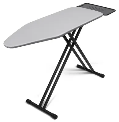 Produktbild von Verstellbare Bügelbrett 70-93 cm - Hitzebeständige Bügelbrettbezug - Klappbare Beine