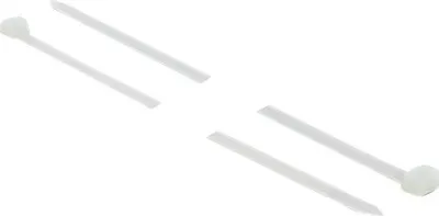 Produktbild von DeLOCK 18884, Kabelbinder zur Schraubmontage, Nylon, Schwarz, 3,5 mm, -20 - 65 °C, 15 mm