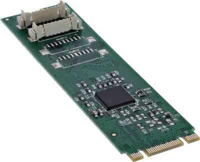 Produktbild von InLine 76660X, M.2, Seriell, Männlich, PCI 3.0, 9-polig, Taiwan