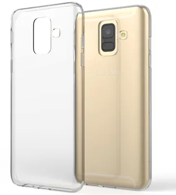 Produktbild von NALIA Hülle "GLAZE" für Samsung Galaxy A6 - Klare TPU Schutzhülle, Anti-Gelb, Schlank & Leicht - Transparente Handyhülle