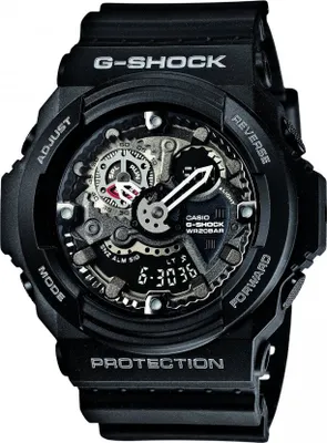 Produktbild von Casio GA-300-1AER, Armbanduhr, Männlich, Polymer, SR927W, 3 Jahr(e), 5,51 cm