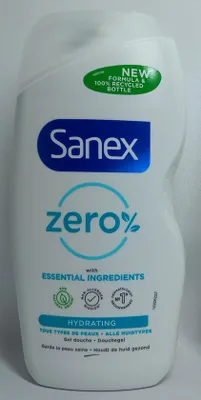 Immagine prodotto di Sanex Zero Gel doccia - Pelle normale - Con ingredienti essenziali - Confezione da 2 x 500 ml
