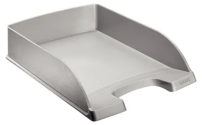 Produktbild von 5 X Briefkorb A4 Standard silber 5227-00-84