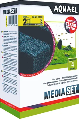 Produktbild von Aquael Schwammfächer 3 Plus, 2 Stück