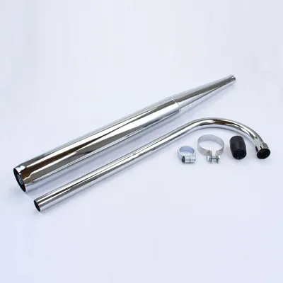 Image de Echappement + coude SET pour Zündapp CS 50 Type 529-030 032 034