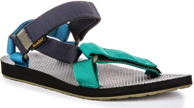 Obrázok produktu pre Pánske vegánske sandále Teva Orig Universal Quick Dry Webb Gecko Bracken vo farbe Navy Multi - 11 UK - 45,5 EU - 12 US / Navy Multi