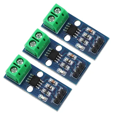 Stromsensormodul ACS712 20 A, 5 V, 100 mV/A, 31 x 13 mm