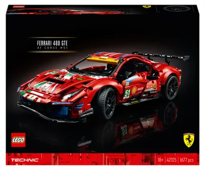 Immagine prodotto di LEGO® 42125 LEGO® Technic 42125 Ferrari 488 GTE "AF Corse #51”  Bausatz