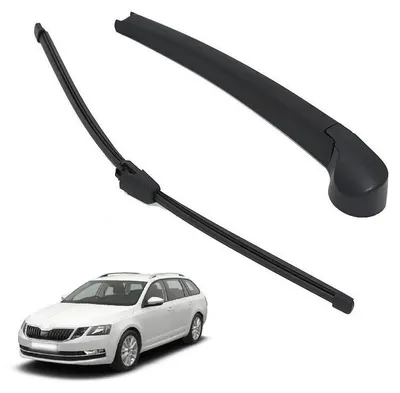 Immagine prodotto di Set completo tergicristallo posteriore con braccio e spazzola, 400 mm, per SKODA OCTAVIA III Combi