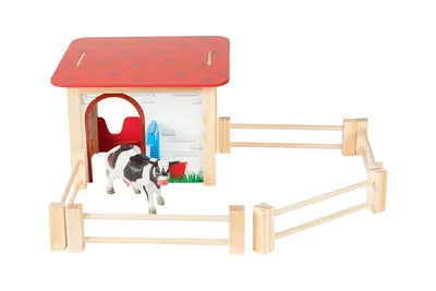 Produktbild von Playtive Spieltiere Set Kuhstall