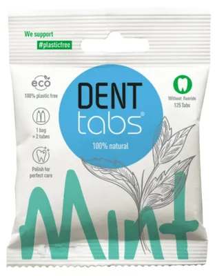 Immagine prodotto di Pastiglie per spazzolino da denti - Menta con fluoro 125 pz