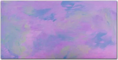 Produktbild von Coloray Küchenrückwand 100x50 Spritzschutz aus Glas - lila Wolken