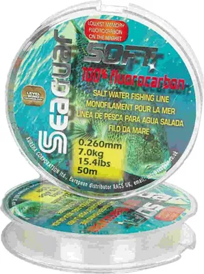 Obrázok produktu pre Colmic Seaguar Soft Flurocarbon 50 m, priehľadný, 0,285 mm, priehľadný, 0,285 mm