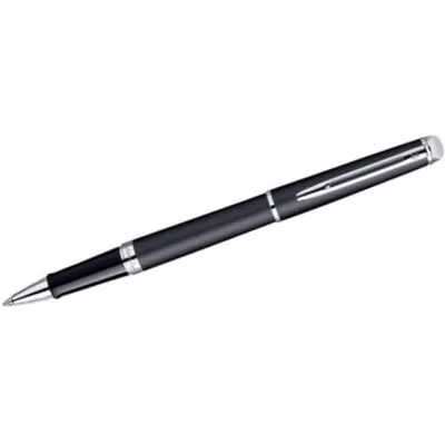 Image de Waterman S0920850 WATERMAN Rollerball Hemisphere Matt Schwarz F Schwarz Geschenkbox