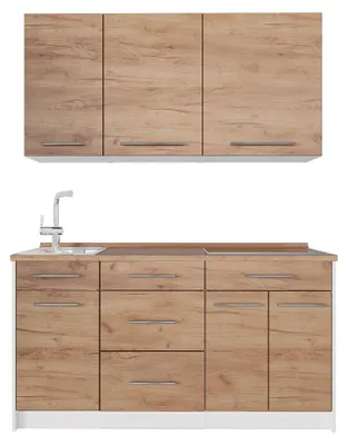 Obrázek produktu pro Jednotková kuchyně Vicco Fame-Line Zlatý mocný dub 150 cm, PD Dub, Model 62971