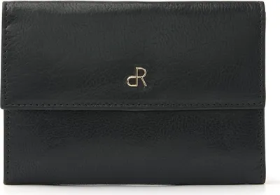 Produktbild von dR Amsterdam Leder-Geldbörse für Damen mit RFID-Schutz | Damen Portemonnaie | Milan - 28119 Black