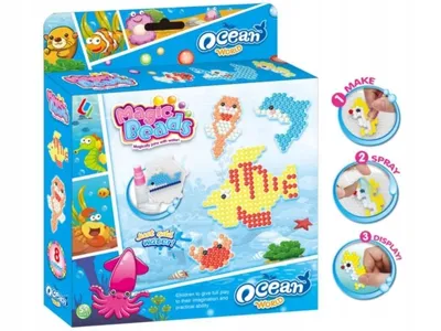 Obrázek produktu pro Vodní korálky OCEAN 800 ks 8 barev