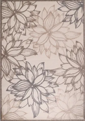 Produktbild von Teppich FLORAL 9032 CREAM 200x290 RECHTECK