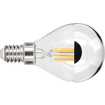Zdjęcie produktu dla SIGOR 4,5W lustro kuliste srebrne E14 400lm 2700K ściemnialna lampa LED P45