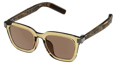 Produktbild von Colmi G06 Smart Glasses, Smarte Brille mit Audio, Freisprechfunktion, Bluetooth - Farbe: braun