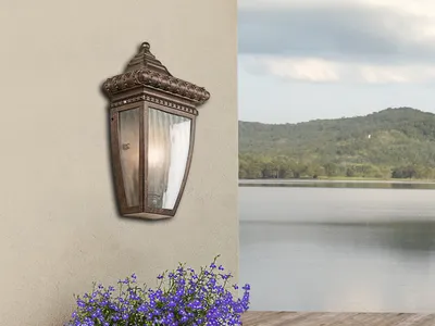 Produktbild von Außenbeleuchtung Hauswand, Außenlampe Landhausstil Fassadenbeleuchtung Antik